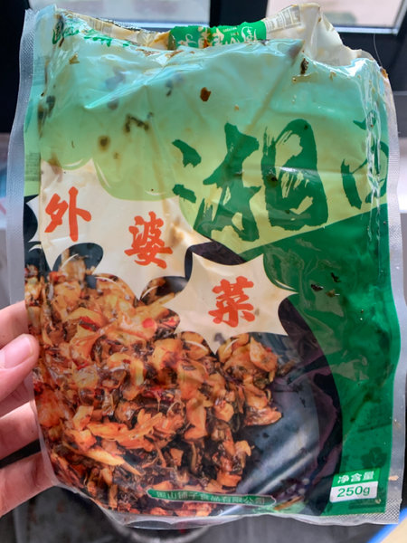 围山铺子 外婆菜250g