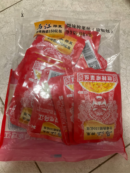 乌江 15克微辣榨菜量贩包