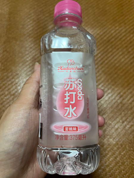 许单纯 牌苏打水蜜桃味375ml