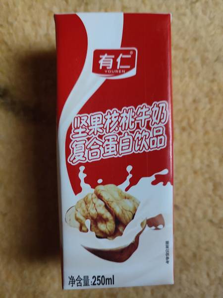 有仁 坚果核桃牛奶复合蛋白饮品