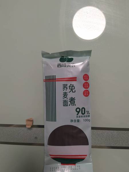 西域美农 免煮荞麦面90％荞麦粉