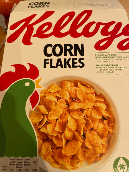 kellogg 玉米片