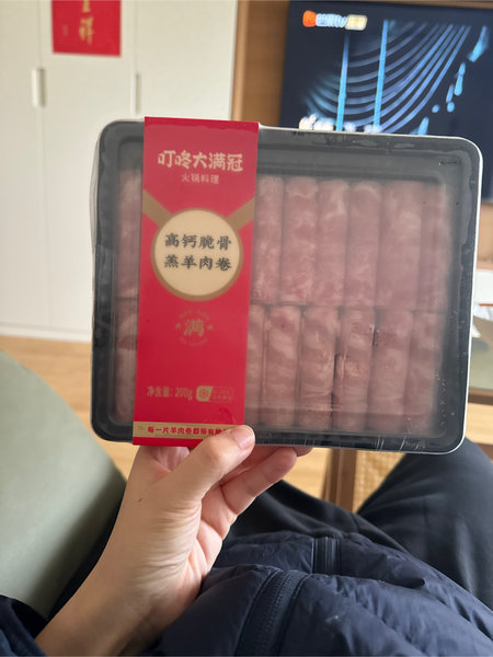 叮咚大满冠 高钙脆骨羔羊肉卷