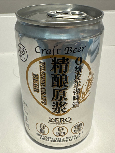 盒马 0糖皮尔森啤酒