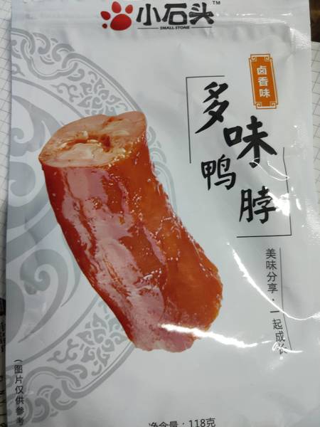 小石头 118g多味鸭脖袋中袋(卤香)