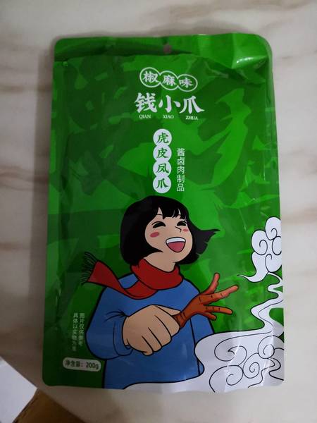 钱<em>小爪</em> 虎皮凤爪200g(椒麻味)