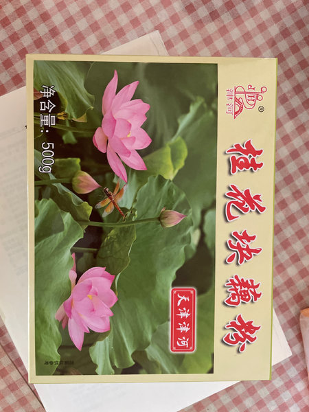 津河 桂花块藕粉