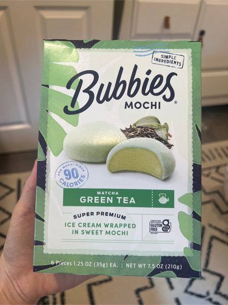 Bubbies greenteamochi【抹茶麻薯味】