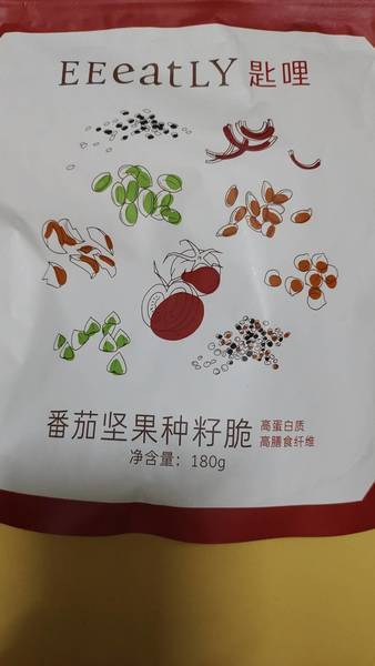 eeeatly 匙哩 番茄坚果种籽脆