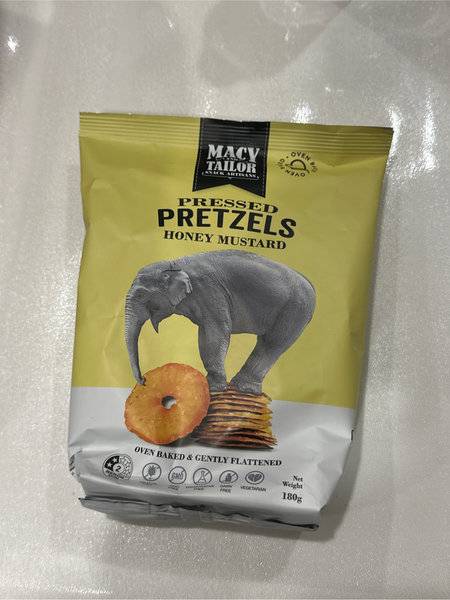 Macy and tailor PressedPretzels【蜂蜜芥末味】