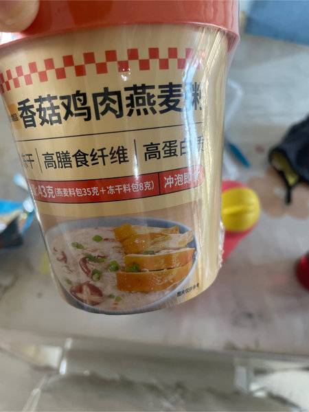 解唐忧 香菇鸡肉燕麦粥