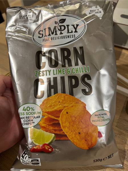 simply <em>CornChips</em>柠檬辣