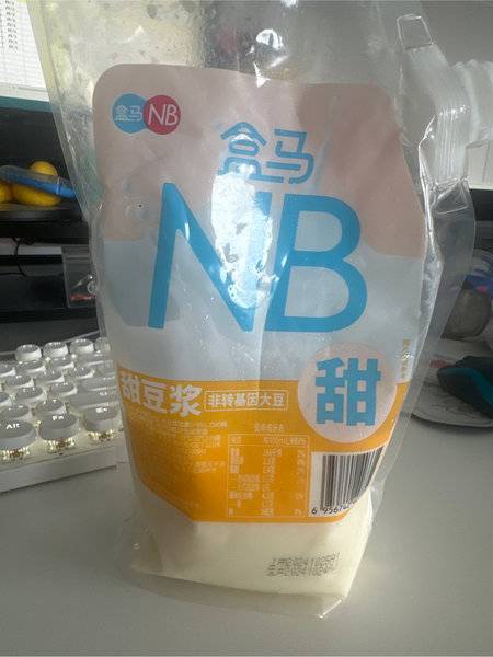 盒马NB 甜豆浆