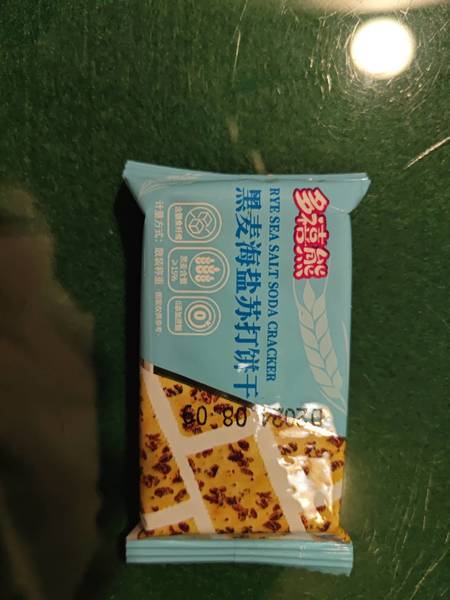 多禧熊 黑麦海盐苏打饼干