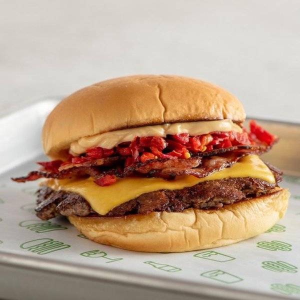 Shake Shack 香辣<em>烟熏</em>培根牛肉<em>堡</em>(单层)