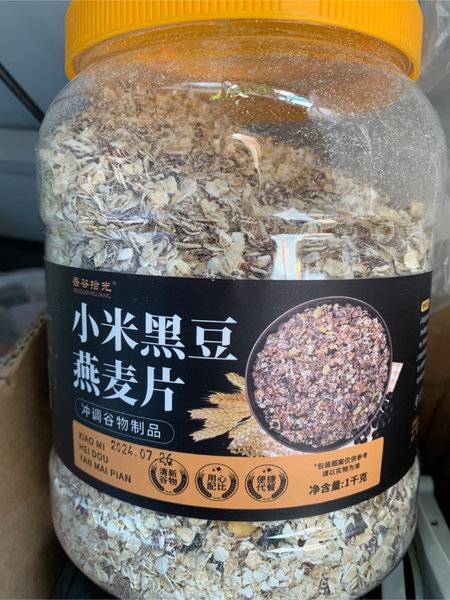 吾谷拾光 小米黑豆燕麦片