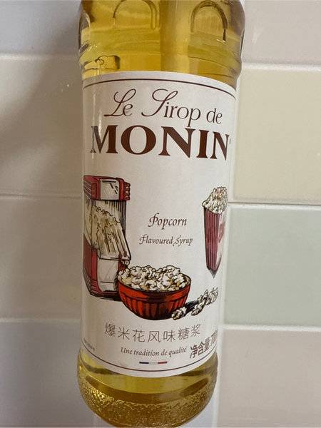 Monin 莫林爆米花风味糖浆