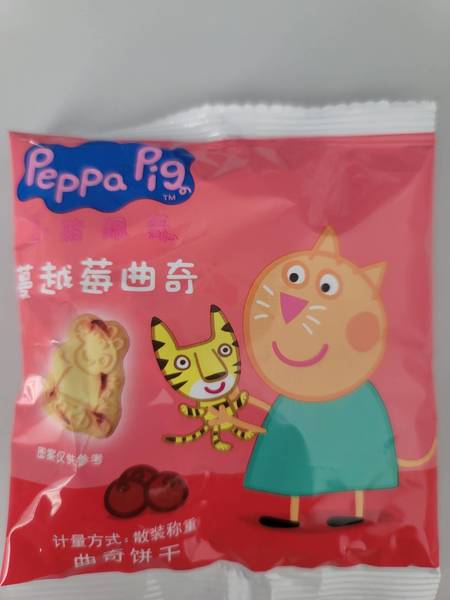 Peppa pig 小猪3kg散装蔓越莓曲奇