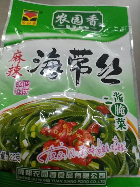 农园香 鲜香榨菜丝(调味酱腌菜)