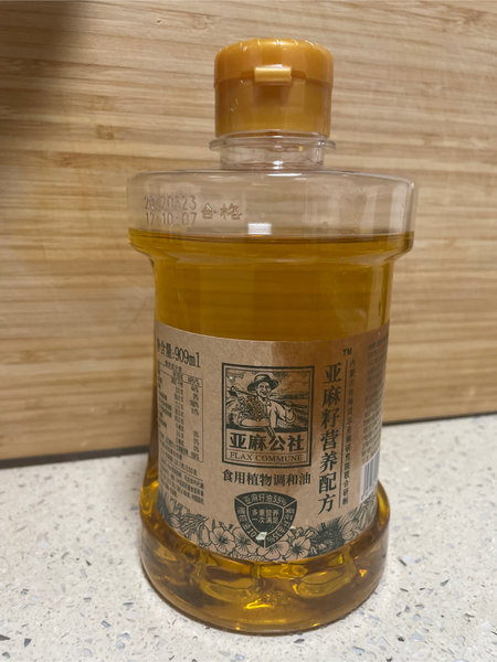 亚麻公社 食用植物<em>调<em>和油</em></em> 909ml(亚麻<em>籽</em>油<em>橄榄</em>油葵花<em>籽</em>油)