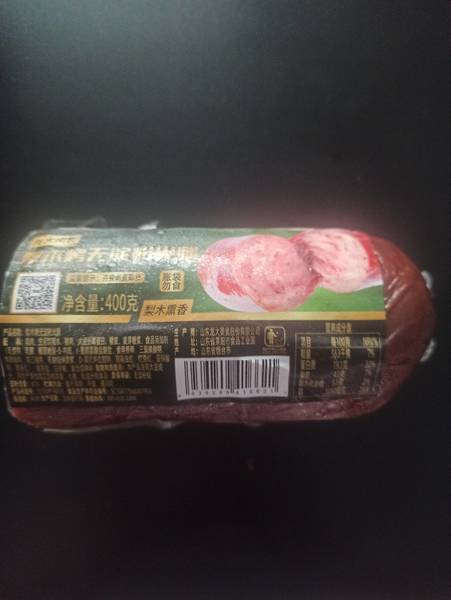 龙大肉食 梨木无淀粉火腿 400g