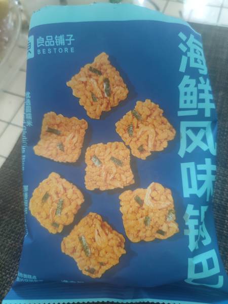 良品铺子 海鲜风味锅巴90g