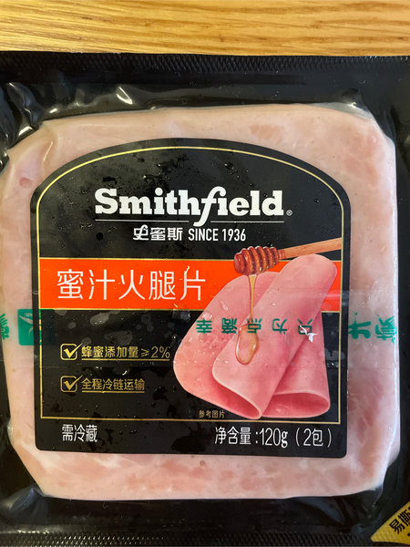 smithfield <em>史<em>蜜斯</em></em>蜜汁火腿片