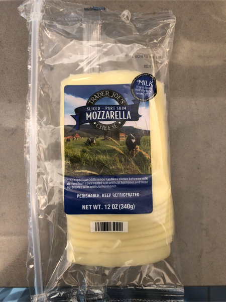 Trader Joe's Mozzarella Part Skim 莫苏里拉奶酪