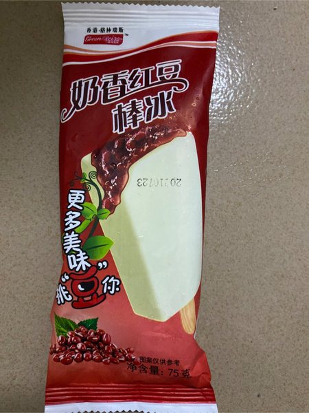 格琳瑞斯 奶香红豆棒冰