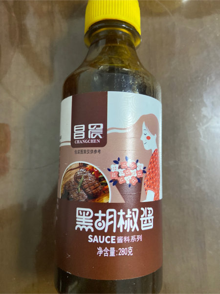 昌晨 黑胡椒酱