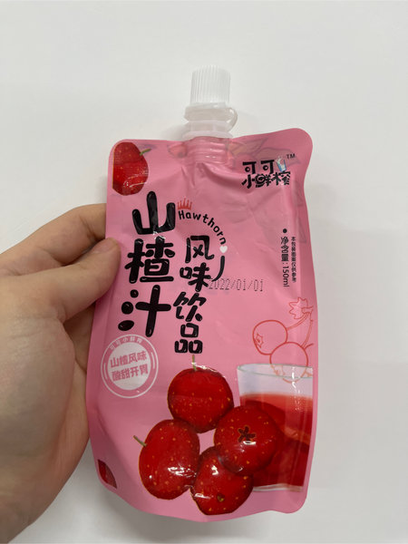 可可 小鲜榨山楂汁风味果汁150ml