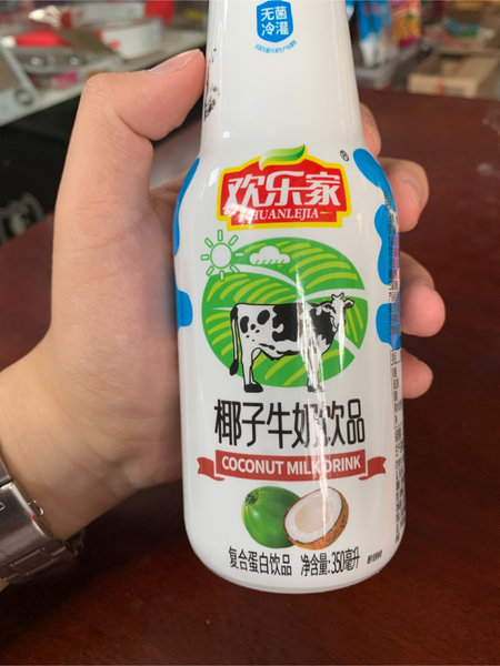 欢乐家 椰子牛奶