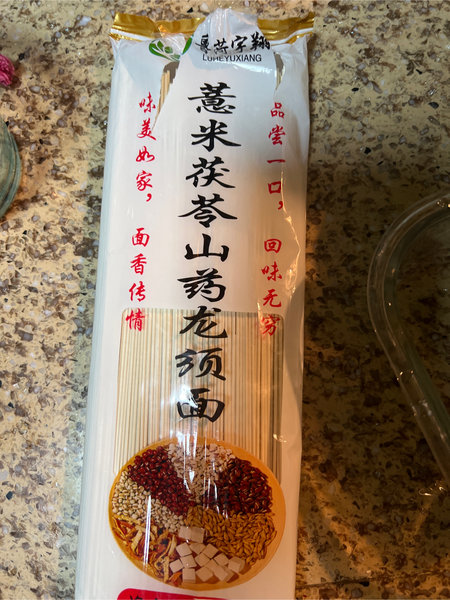 鲁荷宇翔 薏米茯苓山药龙须面