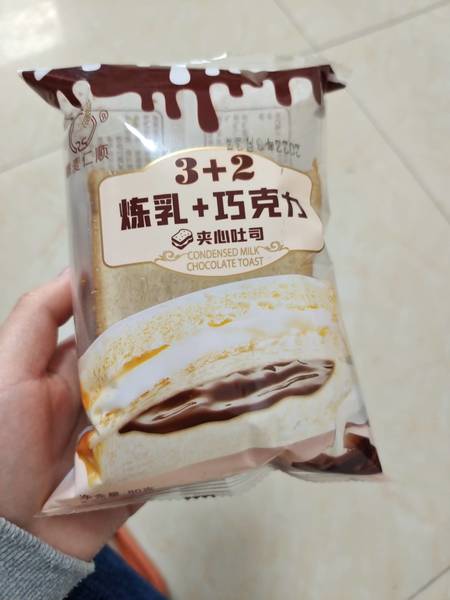 鑫顺祁食品云南 炼乳巧克力吐司