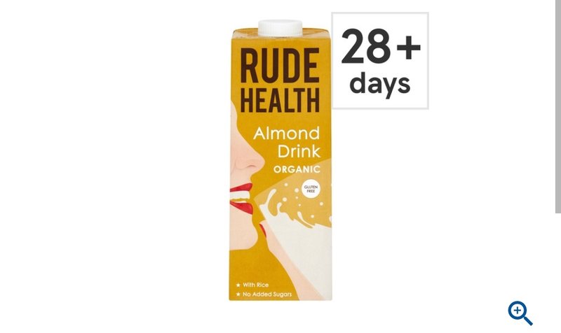 Rude healthy almonddrink