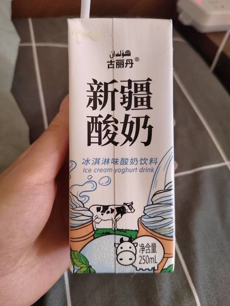 古丽丹 古丽旦利乐包250ml冰淇淋味酸奶饮料