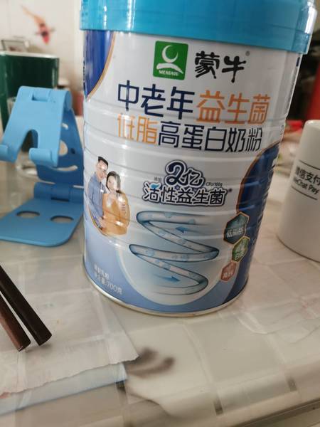 蒙牛 中老年益生菌低脂高蛋白奶粉