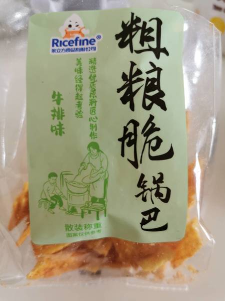 Ricefine 粗粮锅巴(牛排味)