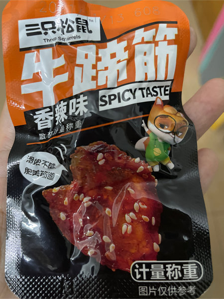 三只松鼠 牛蹄筋/香辣味