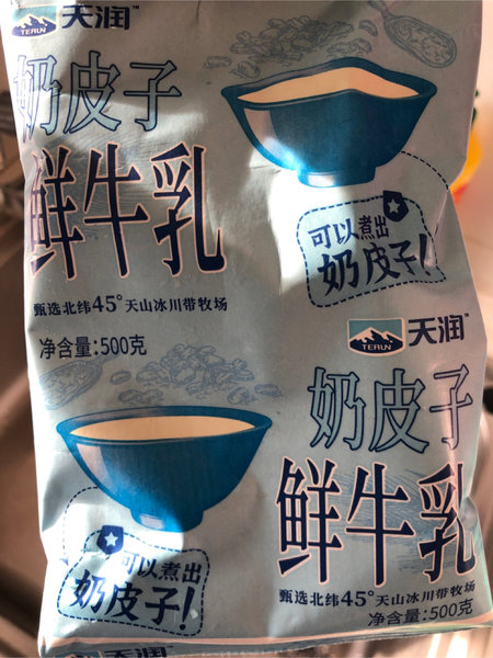 天润 奶皮子鲜牛乳