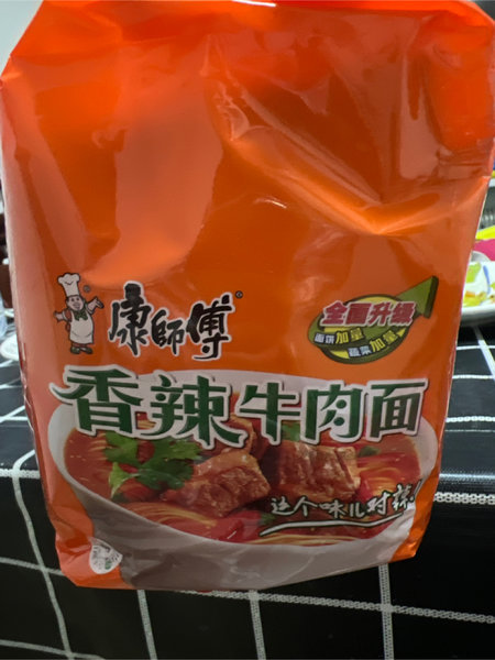 麦金利 康师傅珍品香辣牛肉面