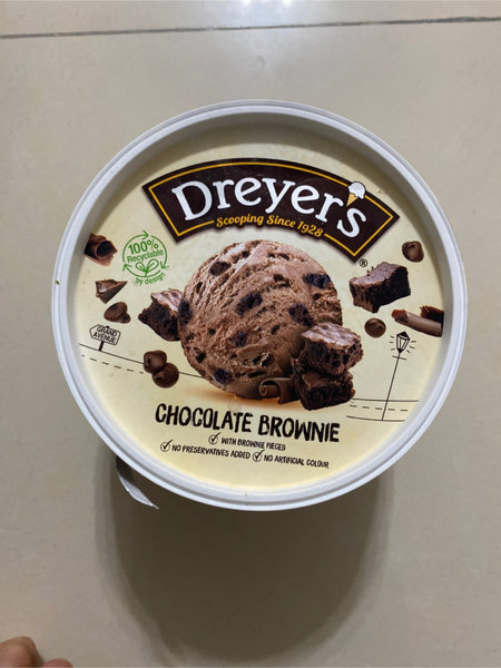 <em>dreyers</em> chocolatebrownie