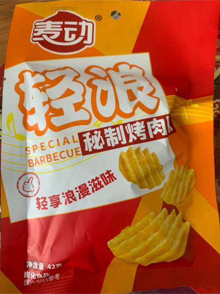 麦动 轻浪  铁板鱿鱼味