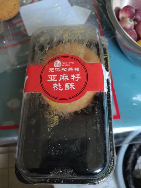 盒马烘焙 亚麻籽桃酥