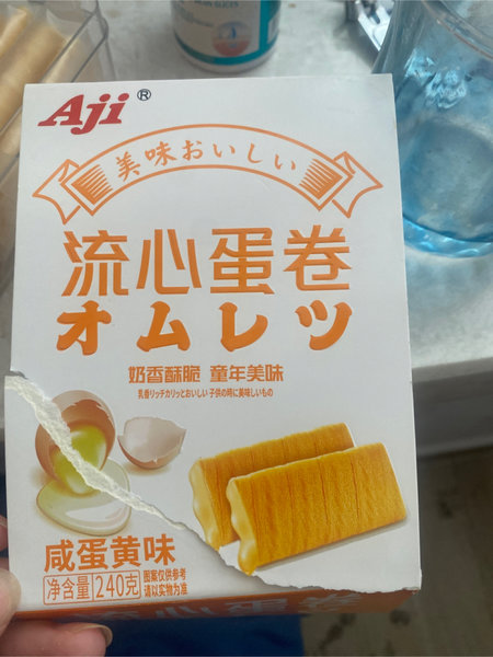 AJI 流心蛋卷(咸蛋黄味)