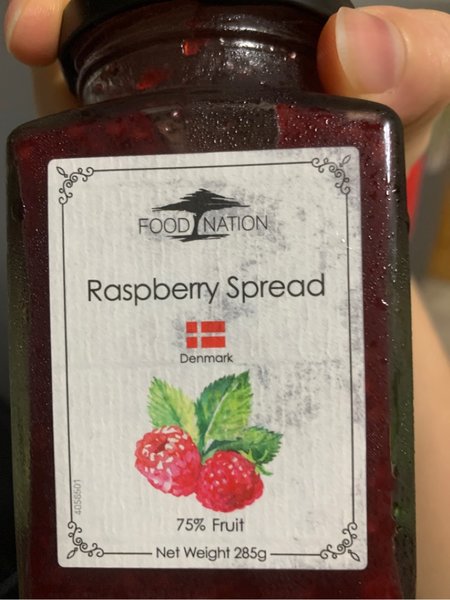 Food <em>Nation</em> raspberryspread