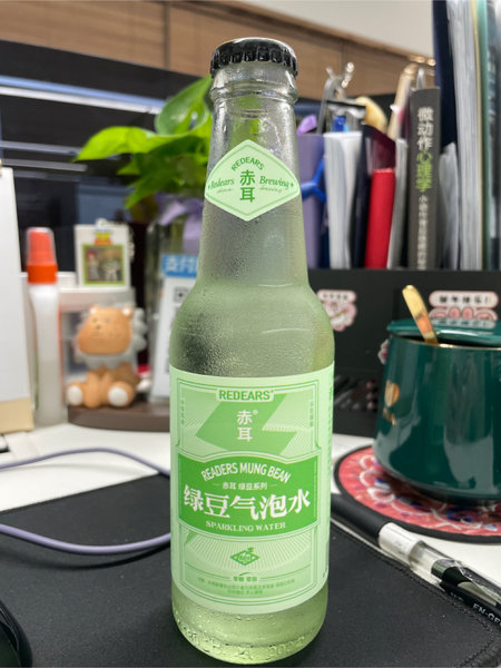 赤耳 绿豆气泡水230ml