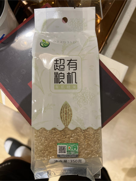 禾煜甄选 YT.禾煜超有粮机有机糙米350g