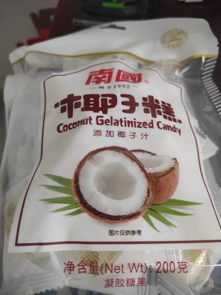 南国牌 椰子糕200g(凝胶糖果)