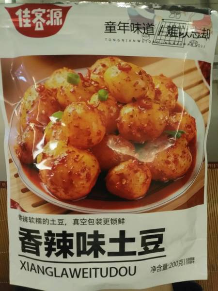 佳客源 香辣味土豆